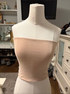 Zara Blush Strapless Tube Top